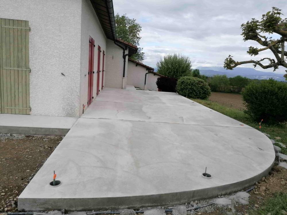 Maçonnerie paysagère terrasses